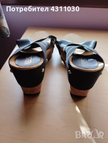 Nelson черни чехли номер 41 , снимка 6 - Чехли - 53808284