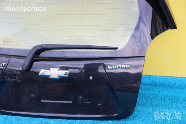 Заден капак Chevrolet Spark (2010-2015г.) хечбек / задно стъкло Шевролет Спарк / ⚫Цвят: Черен, снимка 5 - Части - 38363686