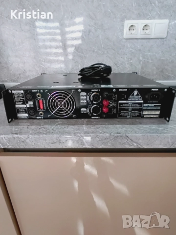 Професионално крайно стъпало/усилвател/Behringer EP2500, снимка 4 - Ресийвъри, усилватели, смесителни пултове - 52590707