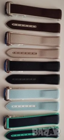 Силиконови каишки  за часовник Omega x Swatch , снимка 2 - Каишки за часовници - 49223974