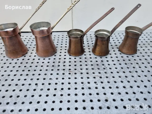 Малки, медни джезвета, снимка 6 - Други - 47668160