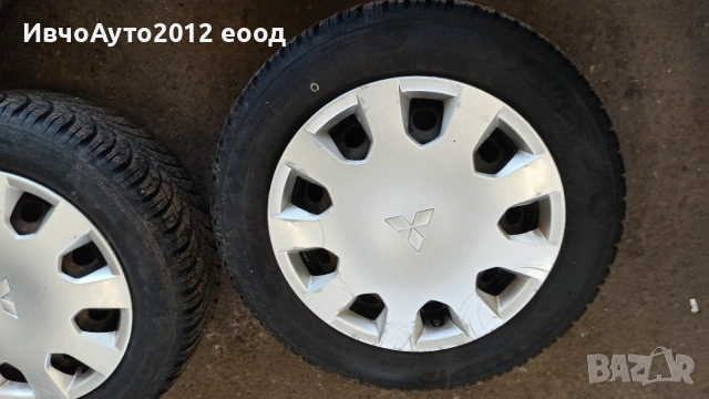 Джанти с гуми 175/65/14 mitsubishi colt, снимка 2 - Гуми и джанти - 53889165
