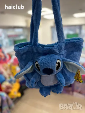 Стич плюшена детска чанта/Stich/Стич раничка/Стич, снимка 6 - Раници - 48163702