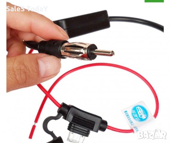 Усилвател за антена, филтър за радиосмущения, FM антена, 12V, снимка 4 - Аксесоари и консумативи - 31596892