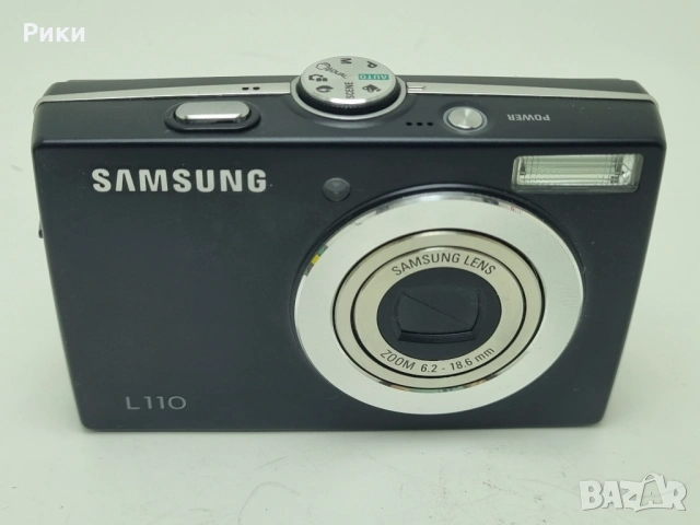 Samsung L110 8.2MP Digital Camera - Black , снимка 3 - Фотоапарати - 53042894