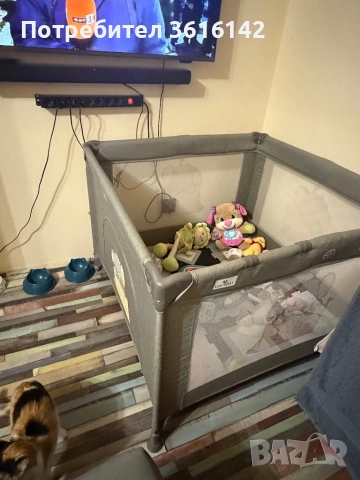 Кошара за бебе 100х100, снимка 2 - Кошарки - 52618768