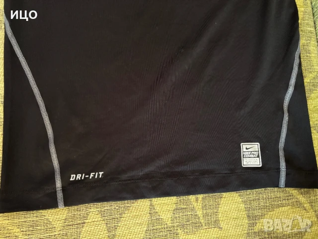 Мъжки потник Nike Pro Combat Compression dri-fit, снимка 2 - Спортни дрехи, екипи - 50520912