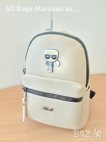 Karl lagerfeld дамска раница хит модел код 235, снимка 7 - Раници - 38537881