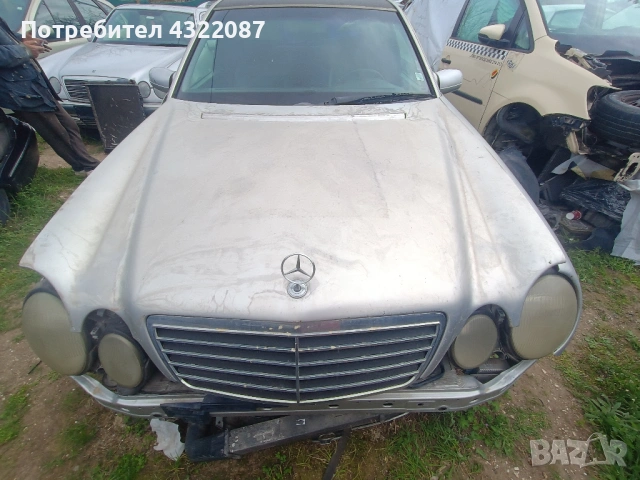 Преден капак за Mercedes-Benz E 320 FACELIFT  w210 2000г, снимка 4 - Части - 54229226