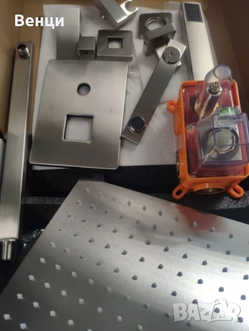 Комплект Душ за вграждане топ качество Nickel,CHROME,BLACK, снимка 3 - Душове - 50702241