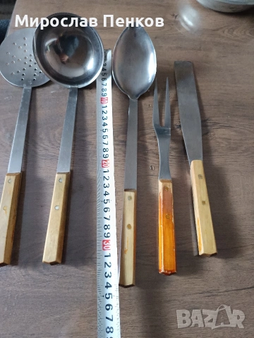 Прибори, снимка 2 - Прибори за хранене, готвене и сервиране - 54130298
