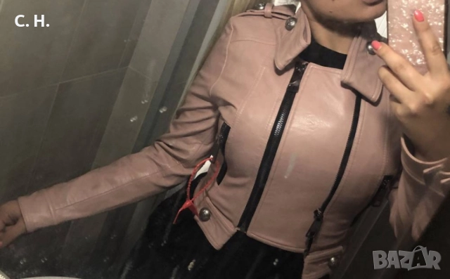 Дамско кожено яке Junona, снимка 3 - Якета - 52434407