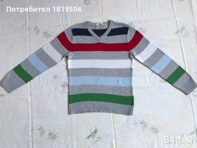 детска зимна блуза-пуловер 134-140 см, снимка 1 - Детски пуловери и жилетки - 42285559