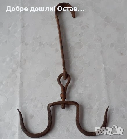 Различни подкови Стари окови букаи пранги белезници ключ ковано желязо конска подкова кука закачалка, снимка 18 - Други ценни предмети - 28951572