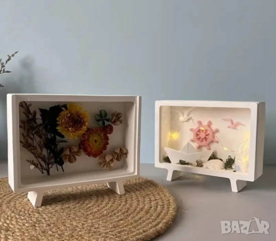 Молд две части телевизор, за кашпи и лампи, снимка 4 - Форми - 50868976