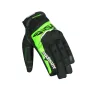 МОТО РЪКАВИЦИ С ПРОТЕКТОРИ, ТЕКСТИЛ, ЗЕЛЕНИ - 721178, снимка 2