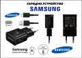 Оригинално зарядно Samsung EP-TA200 + Кабел , снимка 1