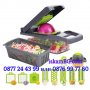 14в1 Мултифункционално кухненско ренде за плодове и зеленчуци с контейнер Veggie Slicer - КОД 3758