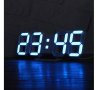 Настолен 3D LED часовник 3638L, календар, термометър, 0°C до 50°C, снимка 1 - Други стоки за дома - 42350101