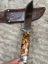 Стар български ловен нож ножка ножче 26см., снимка 3