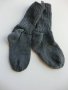 тъмносиви плетени чорапи ходило 17, конч 17, снимка 1 - Чорапи - 39870641