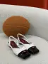 Chanel Елегантни Дамски Обувки На Нисък Ток С Каишка И Квадратна Форма На Пръстите-5 Цв. Код SEM-777, снимка 7