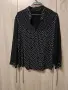 блуза на точки черна, снимка 1