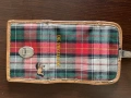 Портмоне, ретро тартан с конче, снимка 3
