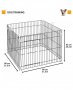 Ferplast - Dog Training - Клетка за дома или градината 80 / 80 / 62 cм., снимка 2