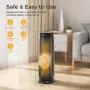 Електрически отоплител 2000W с PTC нагревател, ECO режим, дистанционно и 90° осцилация, снимка 5