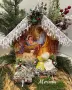 Коледна къщичка-Свята нощ! 🎄✨❄️, снимка 3
