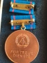 МЕДАЛ В КОМПЛЕКТ С ДОПЪЛНИТЕЛНА ЗНАЧКА - ГДР, снимка 3