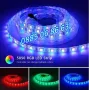 Многоцветна LED лента 5 м с дистационно, ЛЕД диодна лента с контролер, диоди 5050 , снимка 5