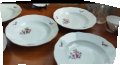 Стар български порцелан чинии плитки и дълбоки, снимка 5