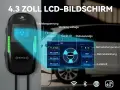 11kW зарядна станция, 3-фазна, WiFi, Type 2, 6м кабел, 2х RFID карти за достъп, LEISHENG ENERGY, снимка 8