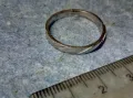 СТИЛНА ЕЛЕГАНТНА СРЕБЪРНА ХАЛКА ПРЪСТЕН СРЕБРО 925 ФИНА РЪЧНА ИЗРАБОТКА 48565, снимка 6
