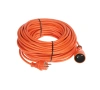 Удължител кабел 10м Шуко 16A външен кабел 3x1.5mm² 230V градина строителство, снимка 1