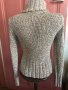 Пуловер Mexx S висока яка мляко с какао, снимка 7