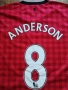 NIKE MANCHESTER UNITED Anderson 2012 2013 HOME SHIRT - страхотна футболна тениска S , снимка 2