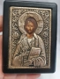 Гръцка икона със сребро, снимка 4