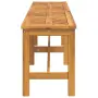 vidaXL Градинска пейка, 150 cм, масив акациево дърво, снимка 4