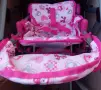 Детска количка за кукли Flower garden 9351 Moni Toys, снимка 5