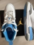JORDAN SPIZIKE LOW (GS) White/University Blue Shoes Обувки, снимка 6