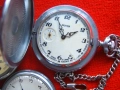 Стари оригинални механични джобни часовници Молния СССР, снимка 6