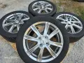 Лети джанти 16ки 4х100 Toyota + летни гуми 195/50/16 Bridgestone, снимка 1