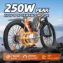 Чисто Нов , Оранжев  26" електрически велосипед за възрастни, 36V 10Ah, снимка 2