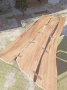 Ръчно изработена холна маса от масивен дъб и круша , снимка 4