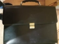 зМъжка луксозна бизнес чанта.Естествена кожа, няколко прегради обшити с луксозен хастар.., снимка 1