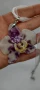 Колие с естествен цвят на орхидея. Дължината е максимално 23 см, цвета е с размери 6/6 см. , снимка 10