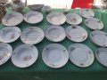 Български порцелан чинии,кана,купа, снимка 2